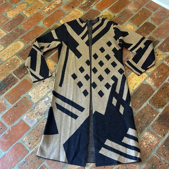 Worth New York Wool Duster/cardigan sz S - Picture 7 of 14